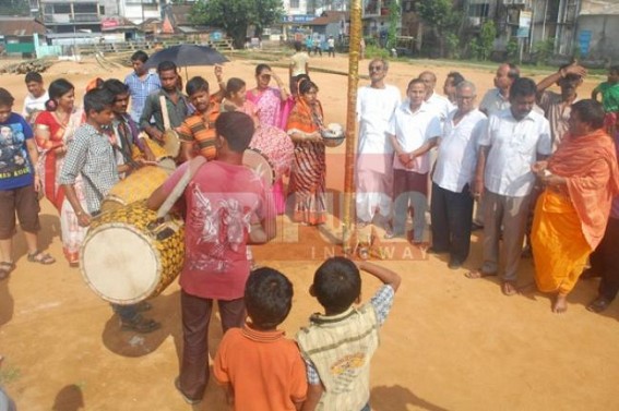 Puja organiser committees begins with Durga Puja preparation Puja organiser committees begins with Durga Puja preparation